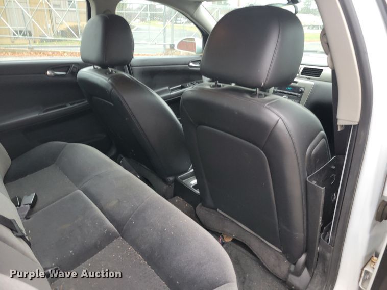 image for item IV9728 2012 Chevrolet Impala Police Cruiser