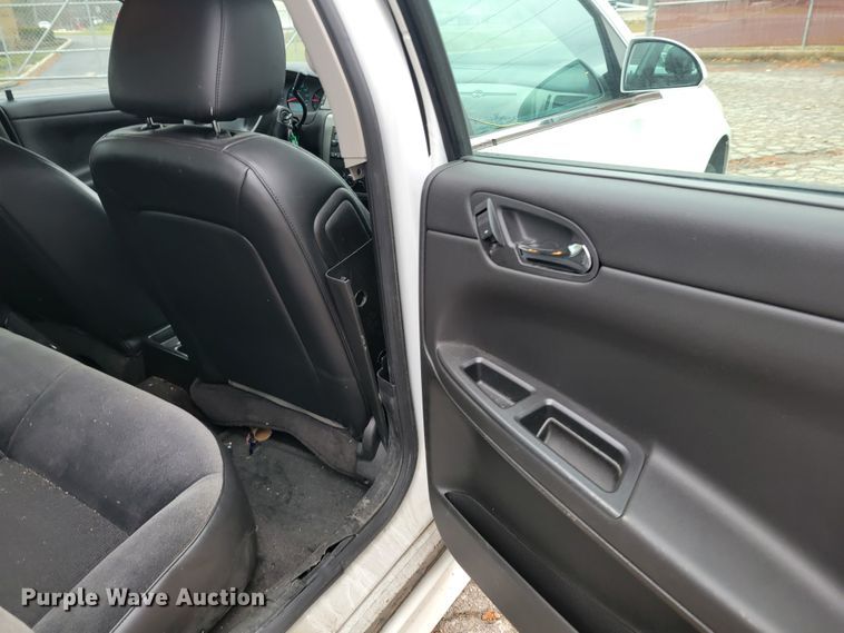 image for item IV9728 2012 Chevrolet Impala Police Cruiser