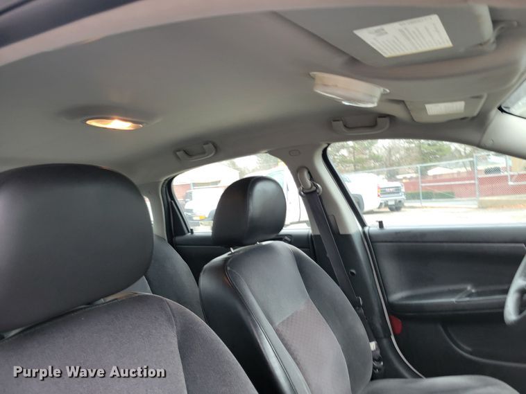 image for item IV9728 2012 Chevrolet Impala Police Cruiser