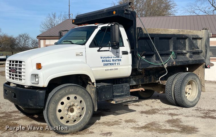 image for item IX9615 1998 GMC C7500  dump truck