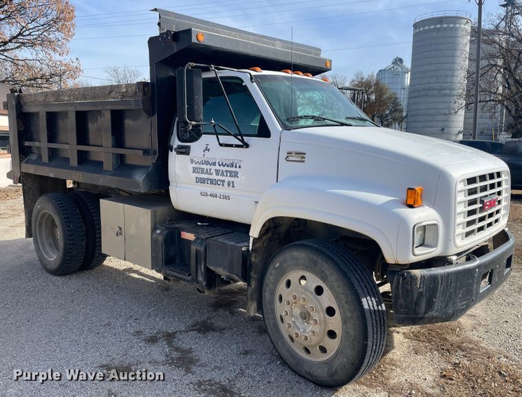 image for item IX9615 1998 GMC C7500  dump truck