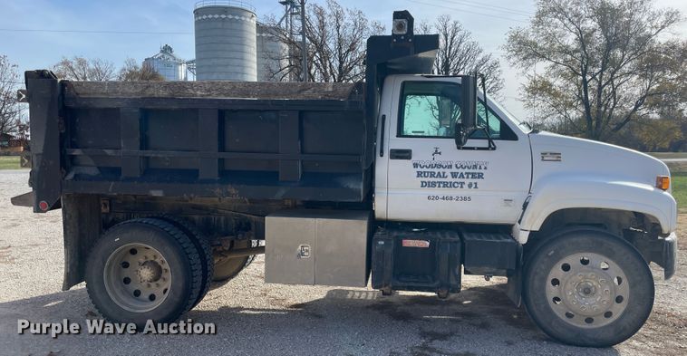 image for item IX9615 1998 GMC C7500  dump truck