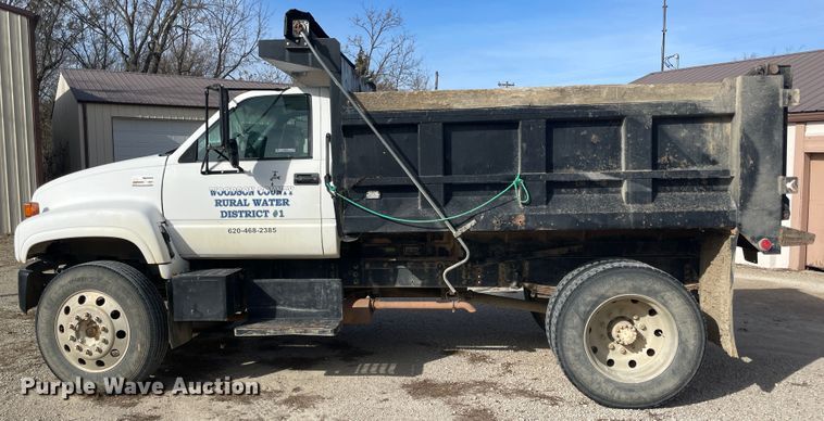 image for item IX9615 1998 GMC C7500  dump truck