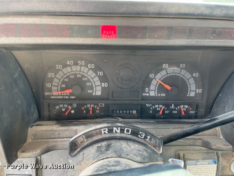 image for item IX9615 1998 GMC C7500  dump truck