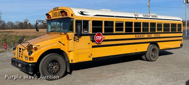 image for item IX9616 2004 Blue Bird Vision  school bus