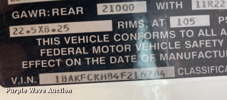 image for item IX9616 2004 Blue Bird Vision  school bus