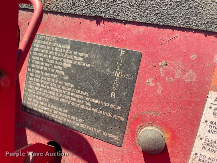 image for item IX9626 Snapper Z-Rider  ZTR lawn mower