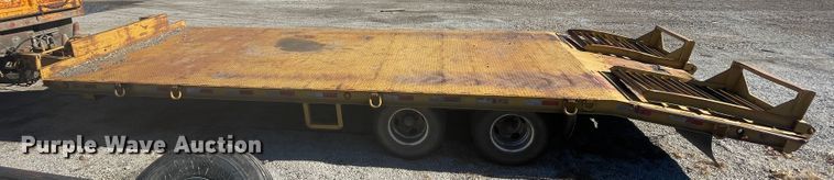 image for item IX9663 1999 Evaco DO10  equipment trailer