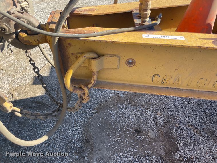 image for item IX9663 1999 Evaco DO10  equipment trailer