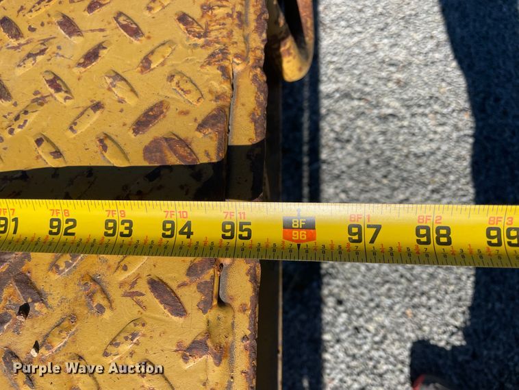 image for item IX9663 1999 Evaco DO10  equipment trailer