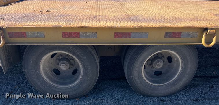 image for item IX9663 1999 Evaco DO10  equipment trailer
