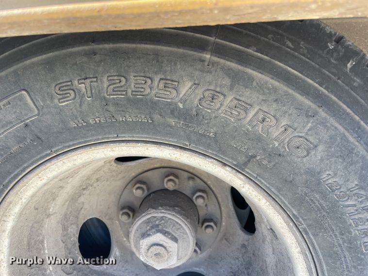 image for item IX9663 1999 Evaco DO10  equipment trailer