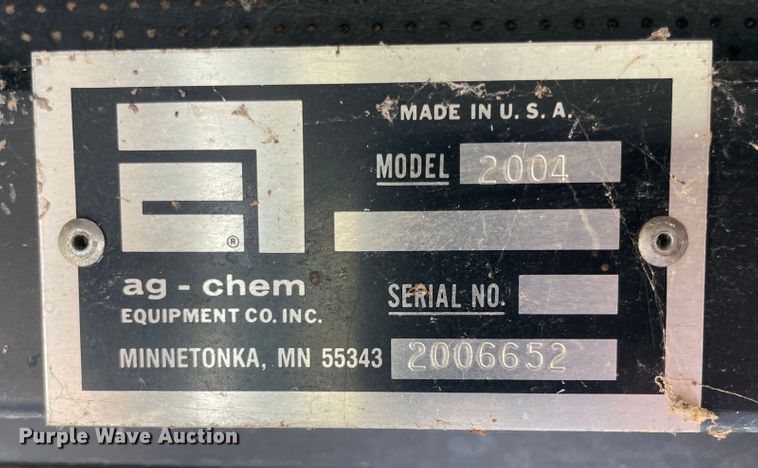 image for item IX9664 Ag-Gator 2004  applicator