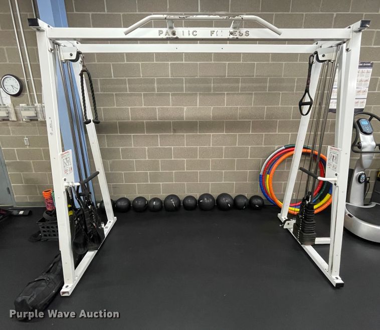 image for item IX9744 Pacific Fitness cable crossover machine