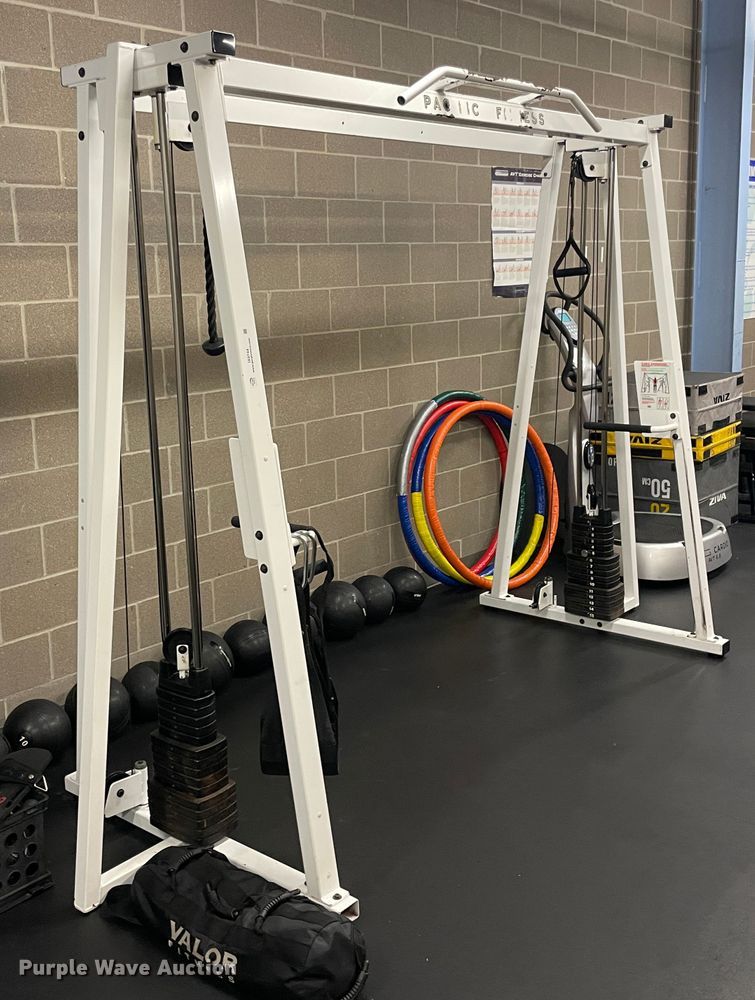 image for item IX9744 Pacific Fitness cable crossover machine