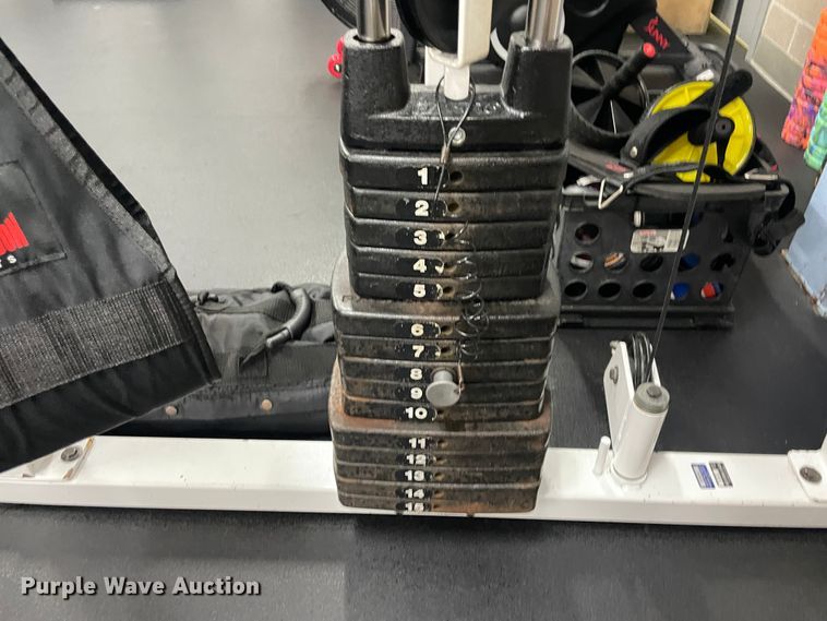 image for item IX9744 Pacific Fitness cable crossover machine