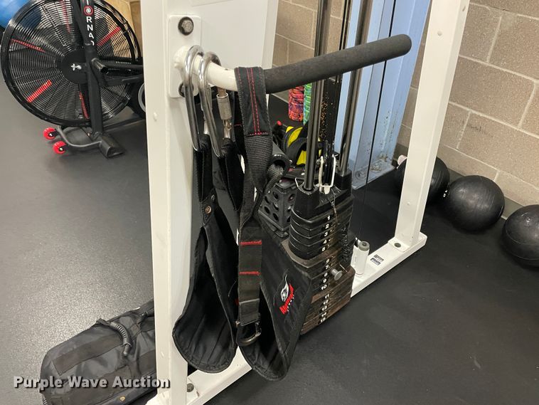 image for item IX9744 Pacific Fitness cable crossover machine