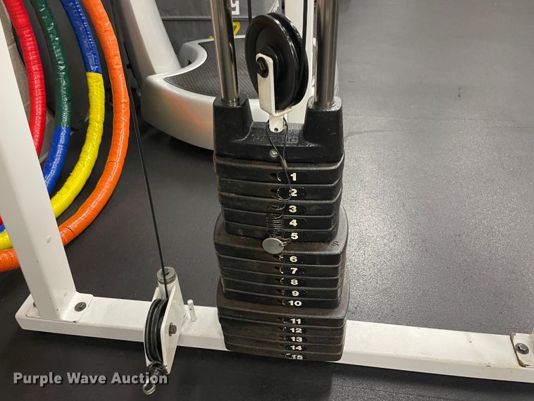 image for item IX9744 Pacific Fitness cable crossover machine