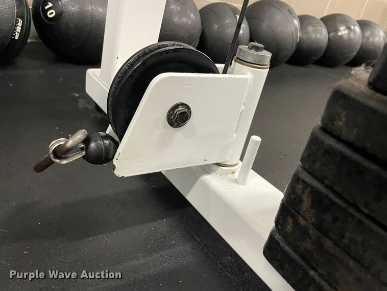 image for item IX9744 Pacific Fitness cable crossover machine