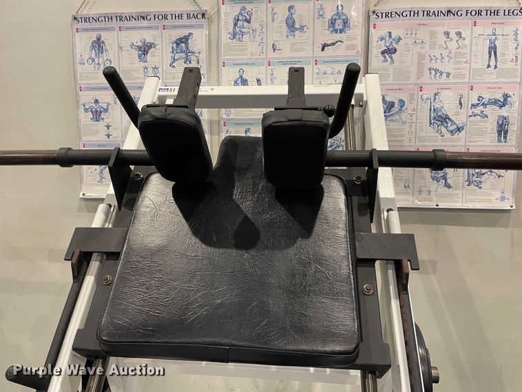 image for item IX9745 Hack squat machine