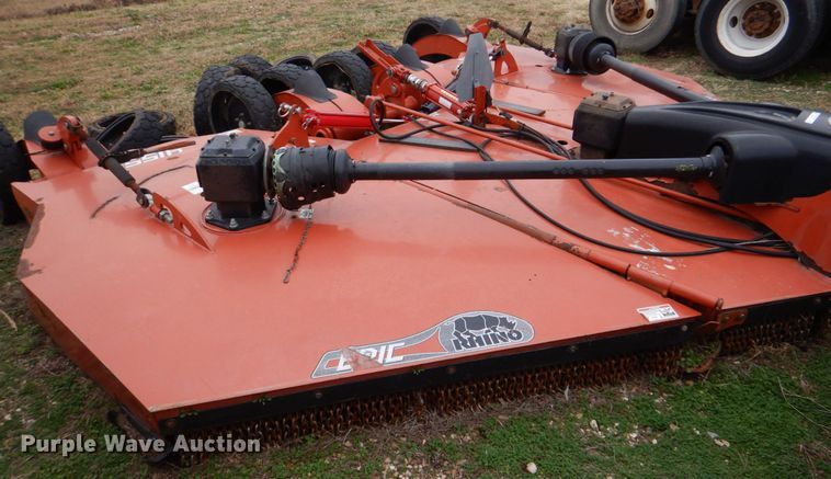 image for item JD9477 2016 Rhino 4155-3  batwing rotary mower