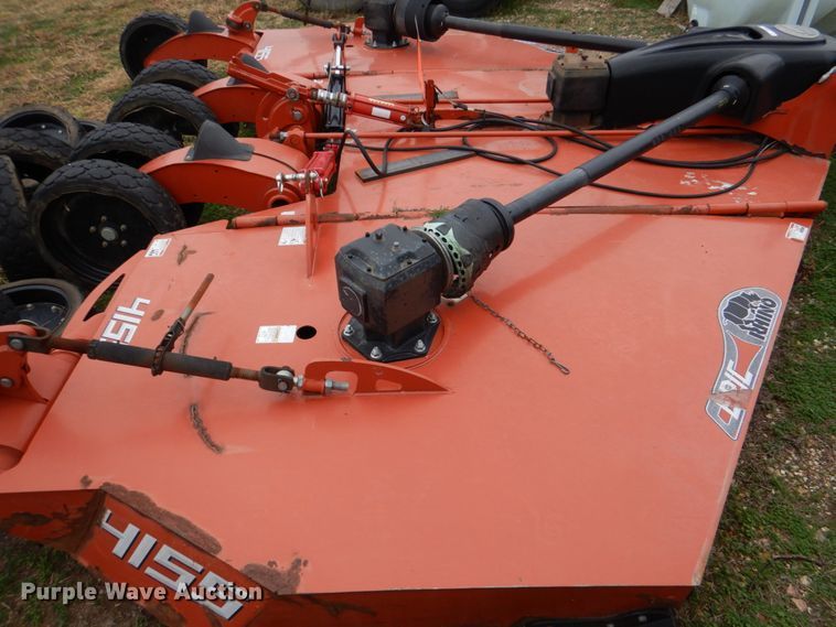 image for item JD9477 2016 Rhino 4155-3  batwing rotary mower