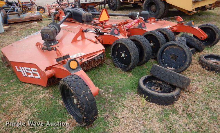 image for item JD9477 2016 Rhino 4155-3  batwing rotary mower