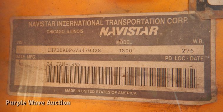 image for item JD9545 1997 Amtran 3800  school bus