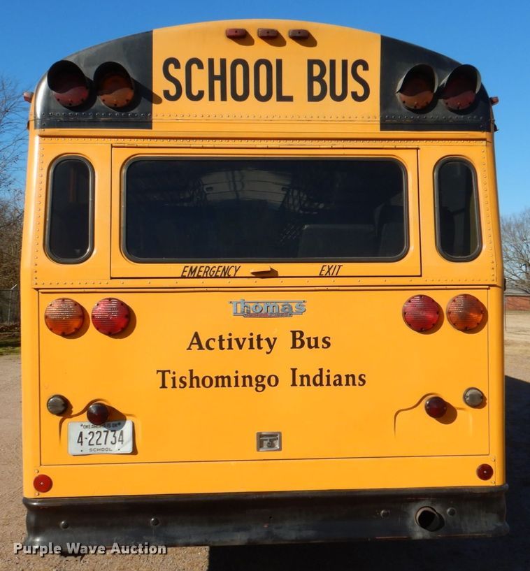 image for item JD9547 1990 Thomas Built M89 MVP  school bus