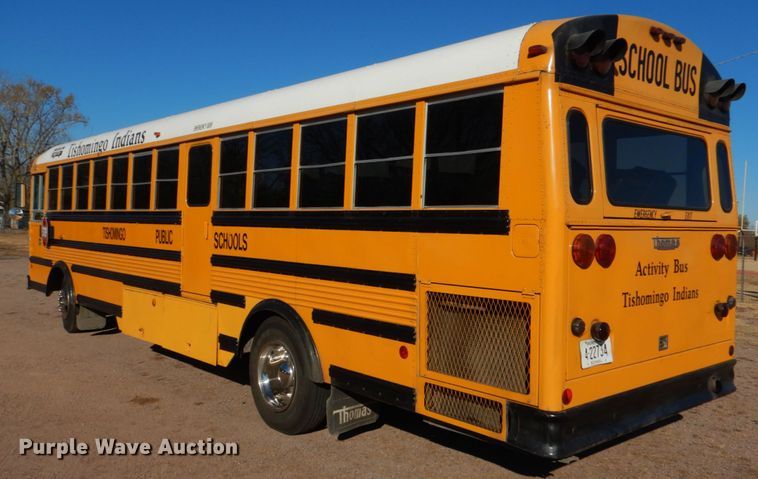 image for item JD9547 1990 Thomas Built M89 MVP  school bus