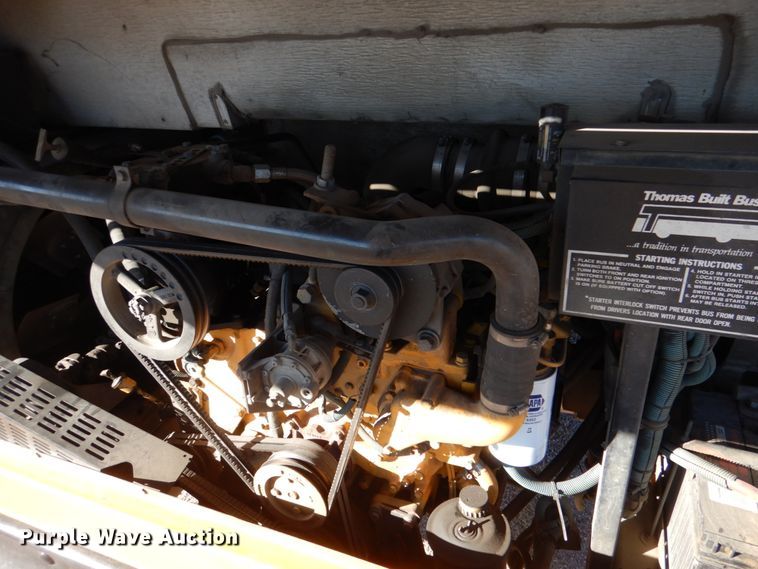 image for item JD9547 1990 Thomas Built M89 MVP  school bus