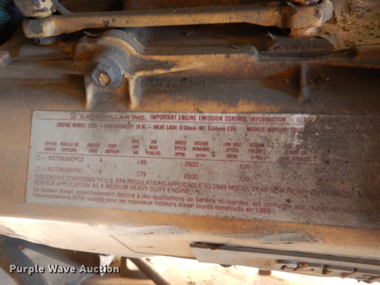 image for item JD9547 1990 Thomas Built M89 MVP  school bus