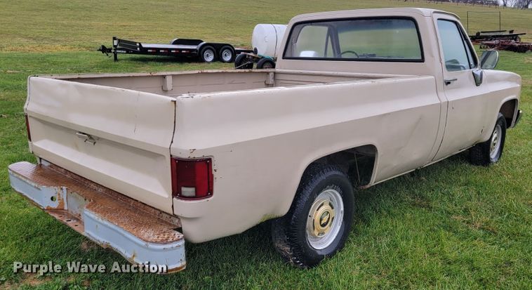 image for item JE9137 1986 Chevrolet C10  pickup truck