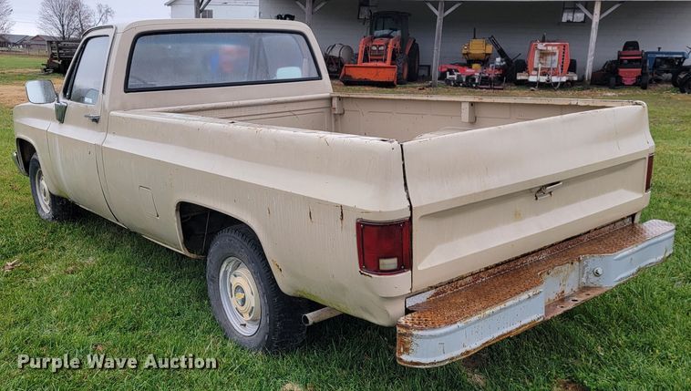 image for item JE9137 1986 Chevrolet C10  pickup truck