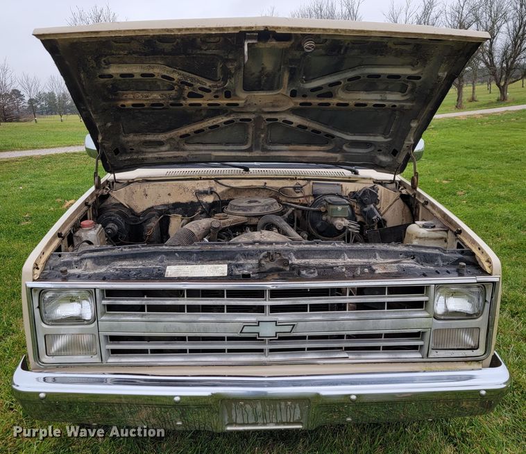 image for item JE9137 1986 Chevrolet C10  pickup truck