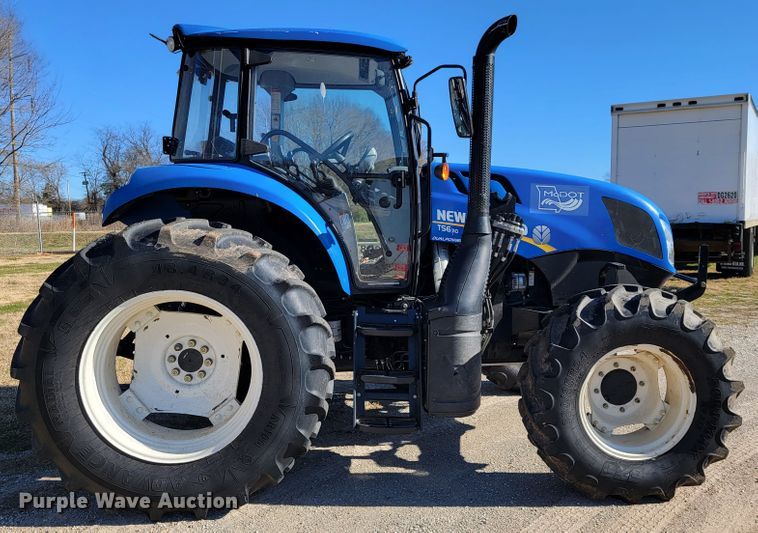 image for item JE9160 New Holland TS6  MFWD tractor