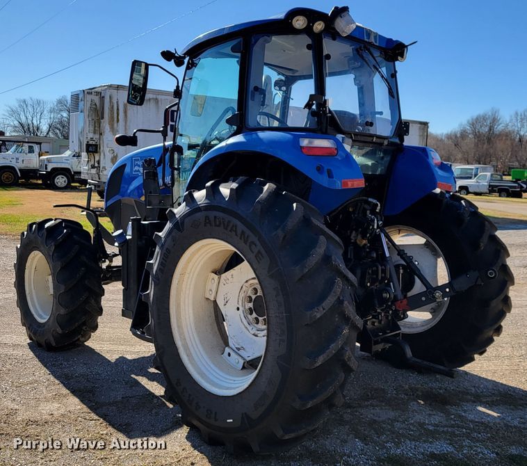 image for item JE9160 New Holland TS6  MFWD tractor