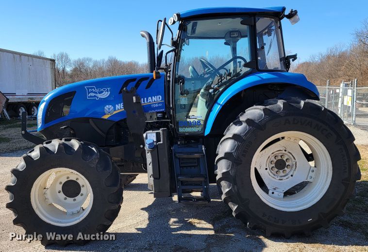 image for item JE9160 New Holland TS6  MFWD tractor