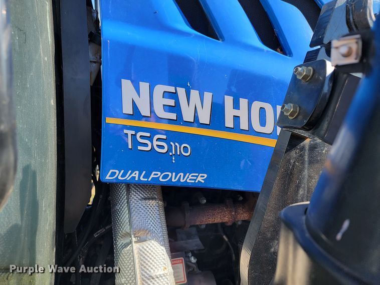 image for item JE9160 New Holland TS6  MFWD tractor