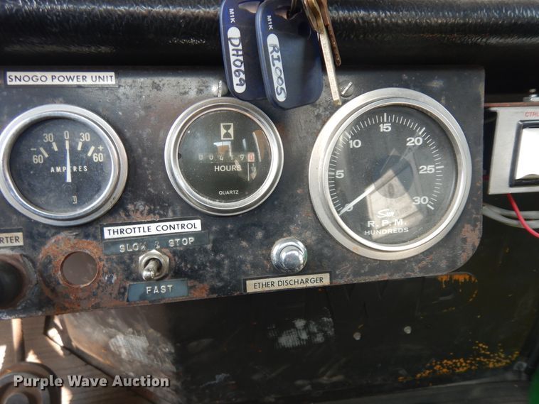 image for item KU9339 1979 FWD  snow blower truck