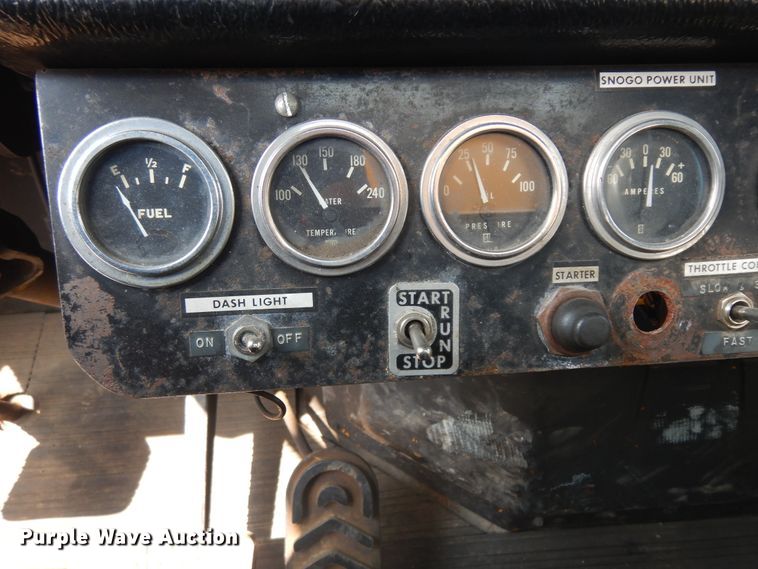 image for item KU9339 1979 FWD  snow blower truck