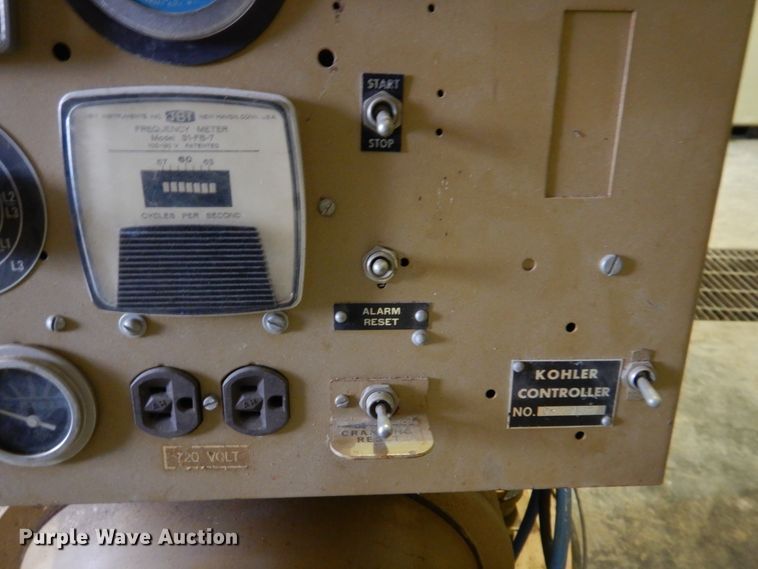 image for item DE7493 Kohler 20R68  generator