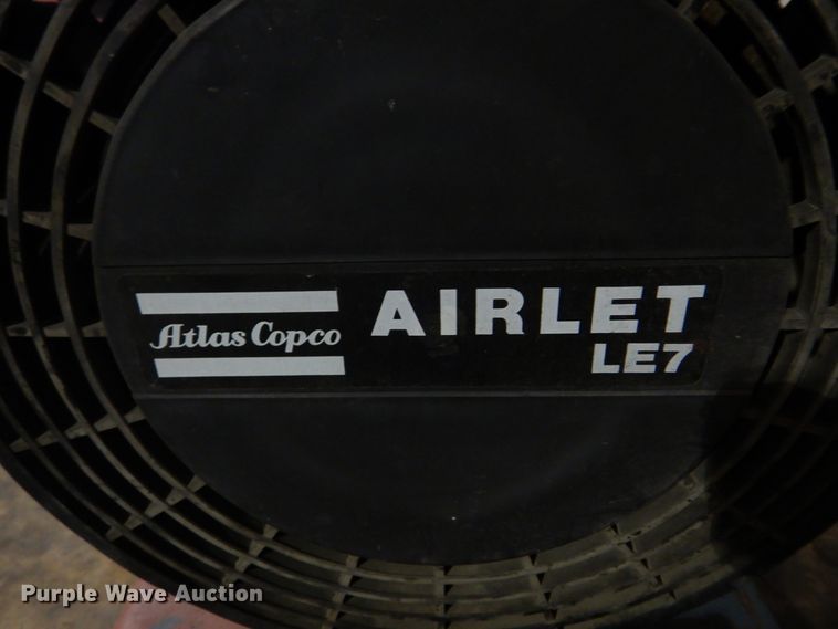 image for item DE7498 Atlas Copco LE7  air compressor