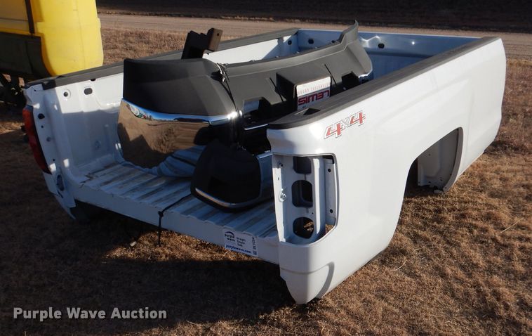 image for item DL1254 2016 Chevrolet Silverado  pickup truck bed