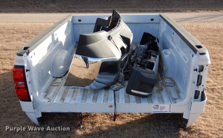 image for item DL1254 2016 Chevrolet Silverado  pickup truck bed