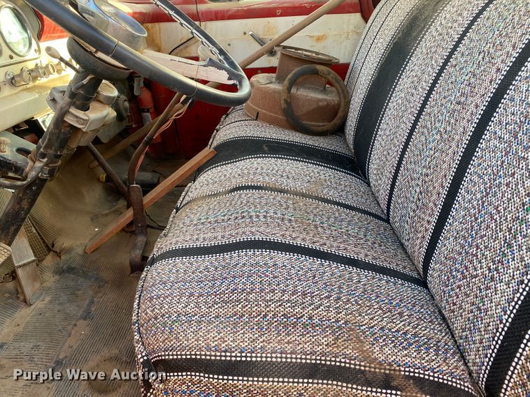 image for item DL1283 1959 Ford 411  winch truck