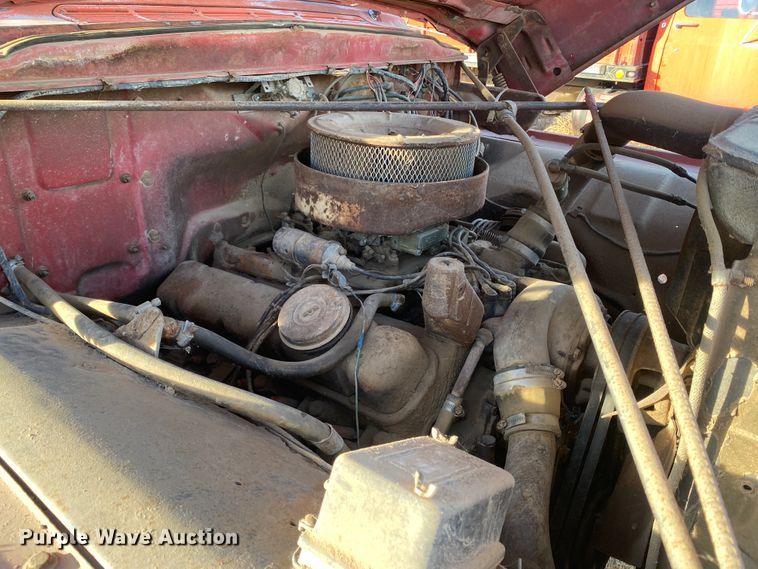 image for item DL1283 1959 Ford 411  winch truck