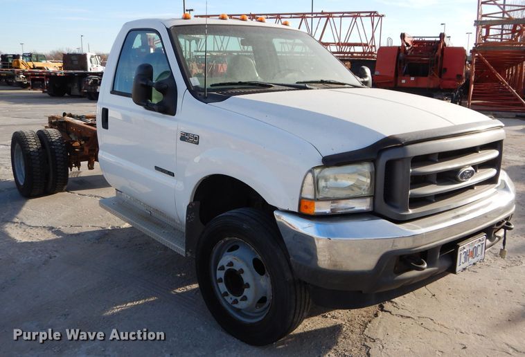 image for item DM4448 2002 Ford F450 Super Duty XL  truck cab and chassis