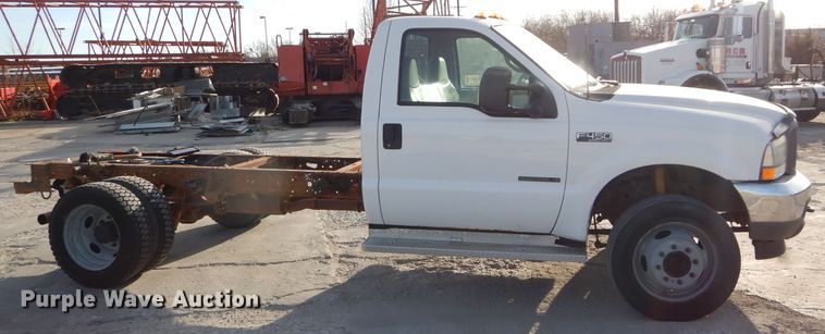 image for item DM4448 2002 Ford F450 Super Duty XL  truck cab and chassis