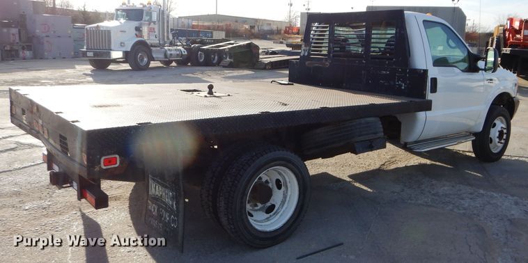 image for item DM4449 1999 Ford F550  flatbed truck